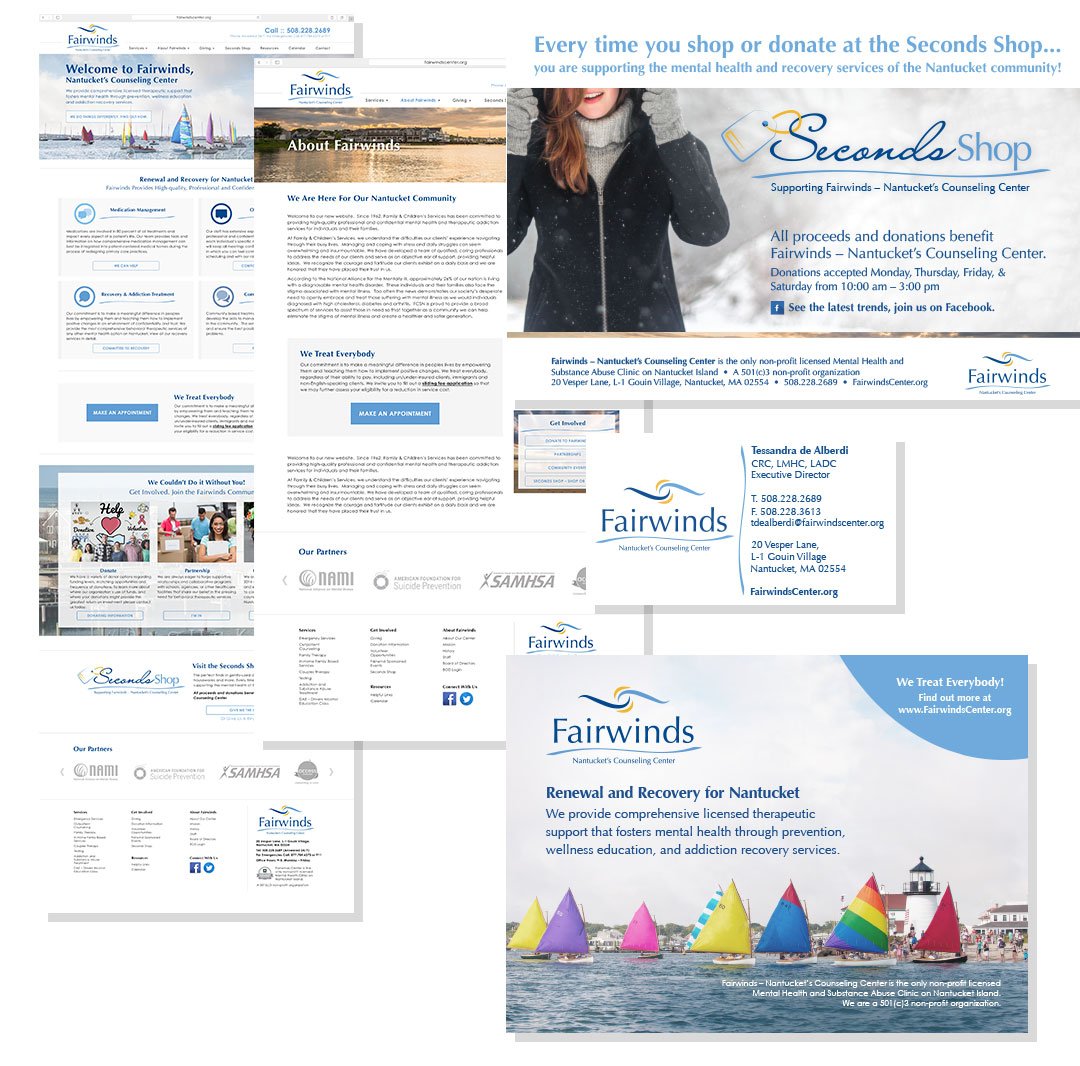 Fairwinds webpage design
