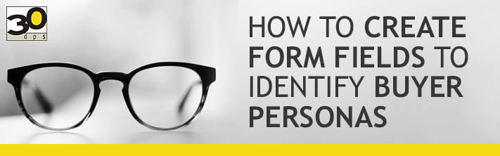 Identifying Buyer Persona with form fields