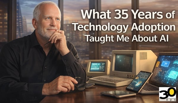 Jeff contemplating 35 years of technology adoption
