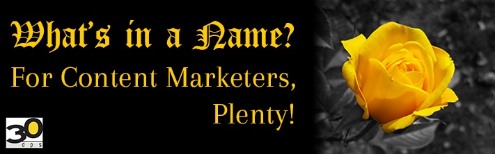 In content marketing, titling your content is just as important as the content itself