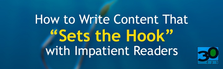 Writing content that keeps reader's attention