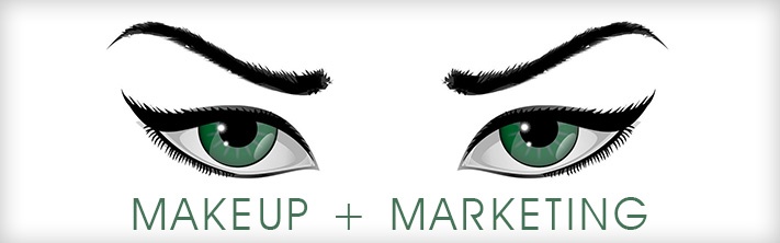 "Makeup + Marketing" feminine eyes