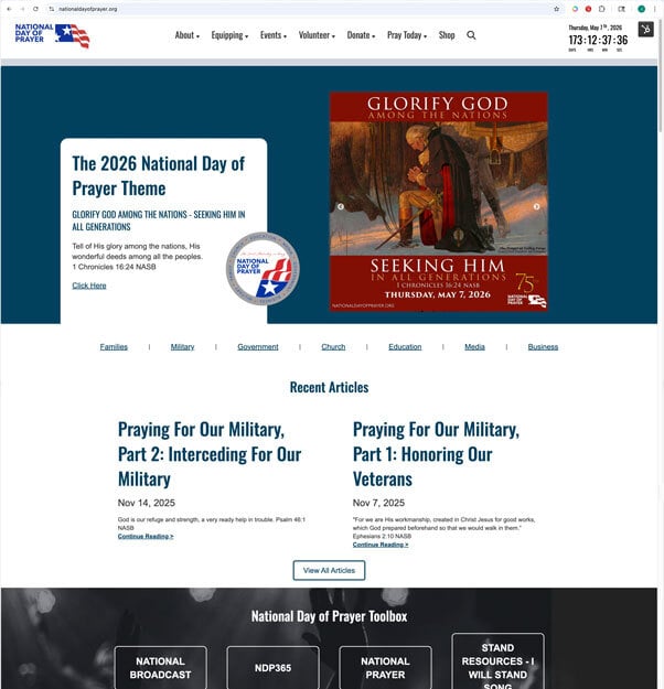 The National Day of Prayer